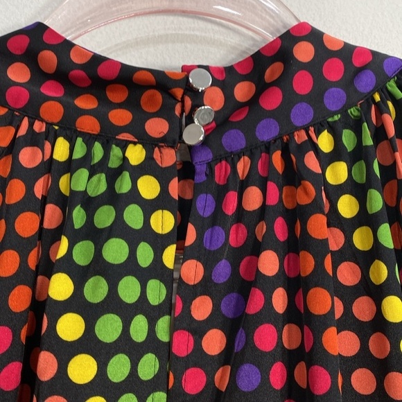 NY & CO Dot Print Bubble Dress XXL Multi Colored Art to Wear - Picture 7 of 14